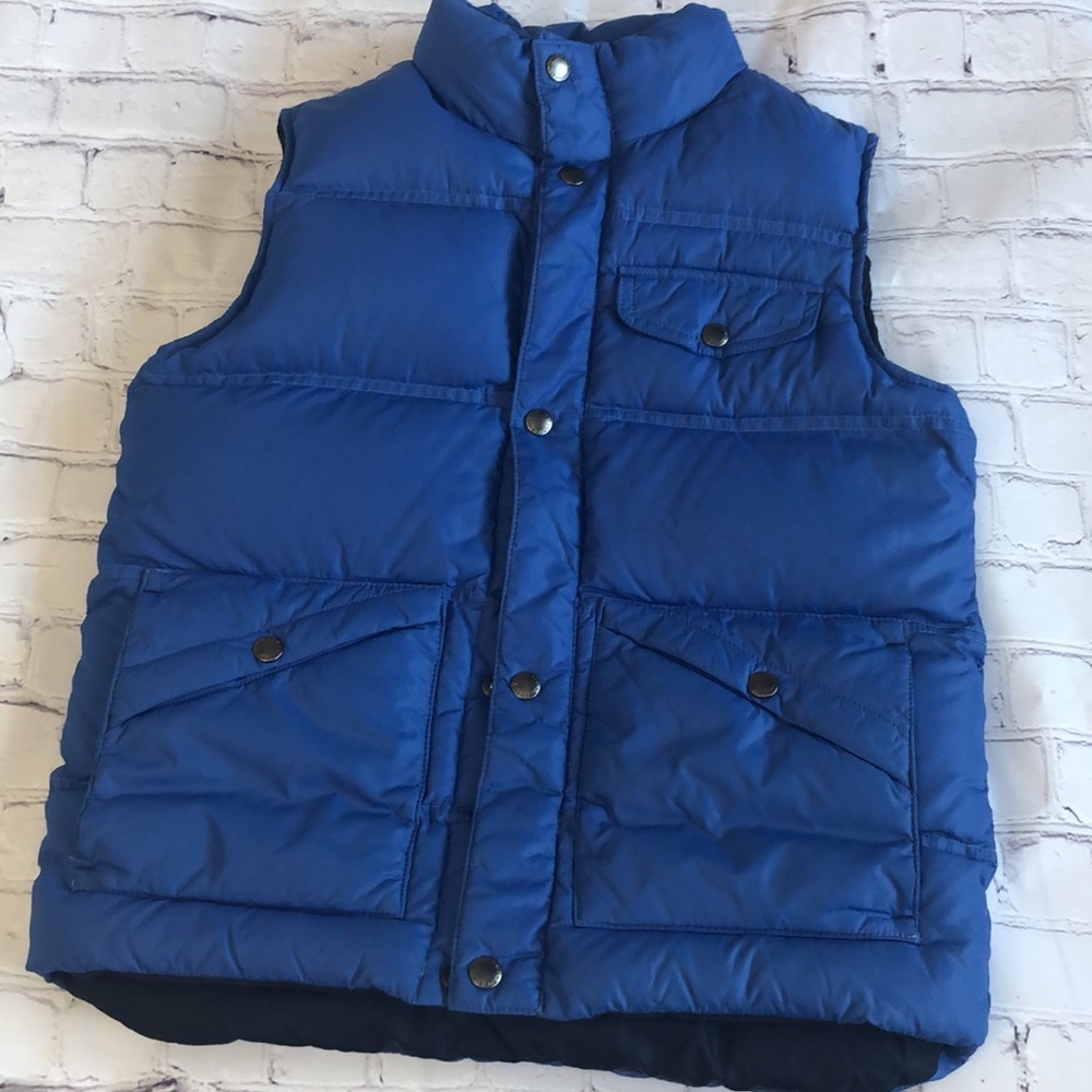 Lands’ End Kids Puffer Vest- Blue